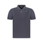 Blue Cotton Men's Polo