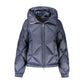 Blu Polyester Women Jacket