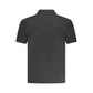 Black Cotton Men's Polo Shirt