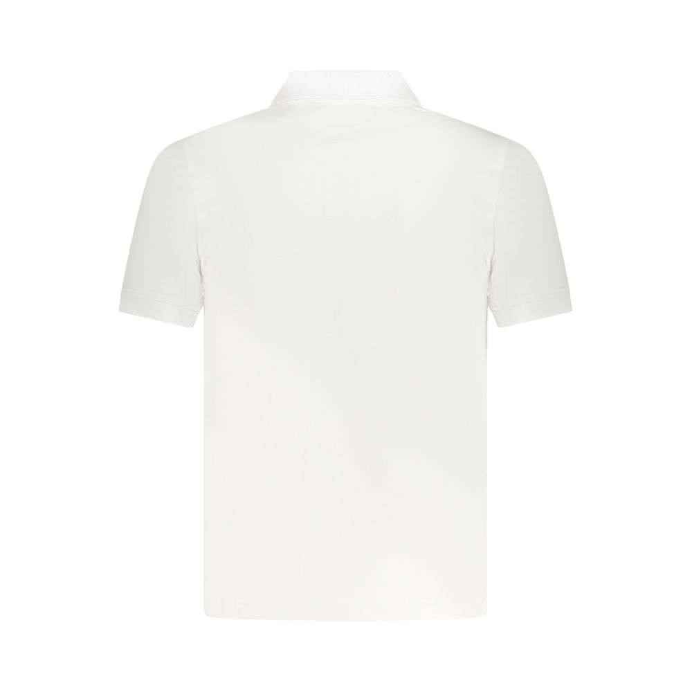 White Cotton Men's Polo Shirt