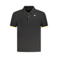 Black Cotton Men's Polo
