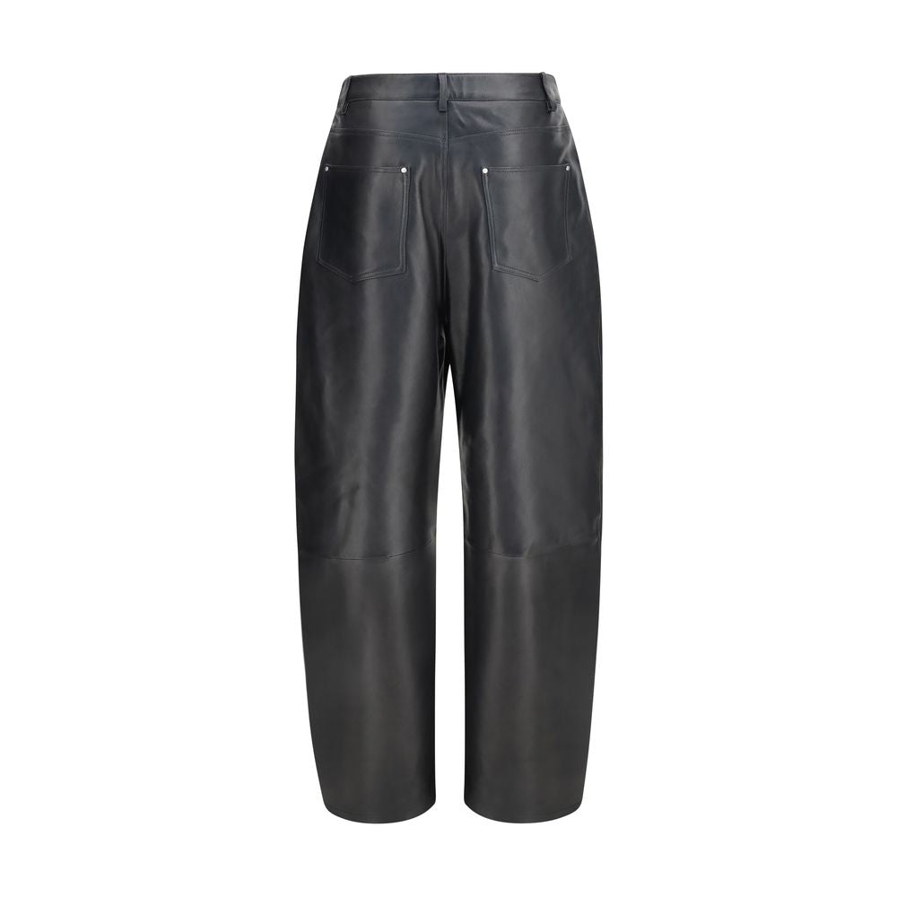 Black Leather Pants
