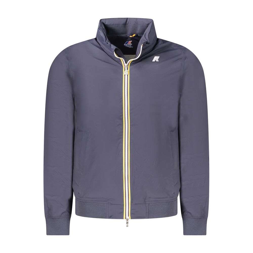 Blue Nylon Mens Jacket