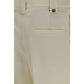 Beige Wool Oves Aries Cropped Pants