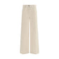 White Cotton Jeans Denim