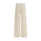 White Cotton Jeans Denim