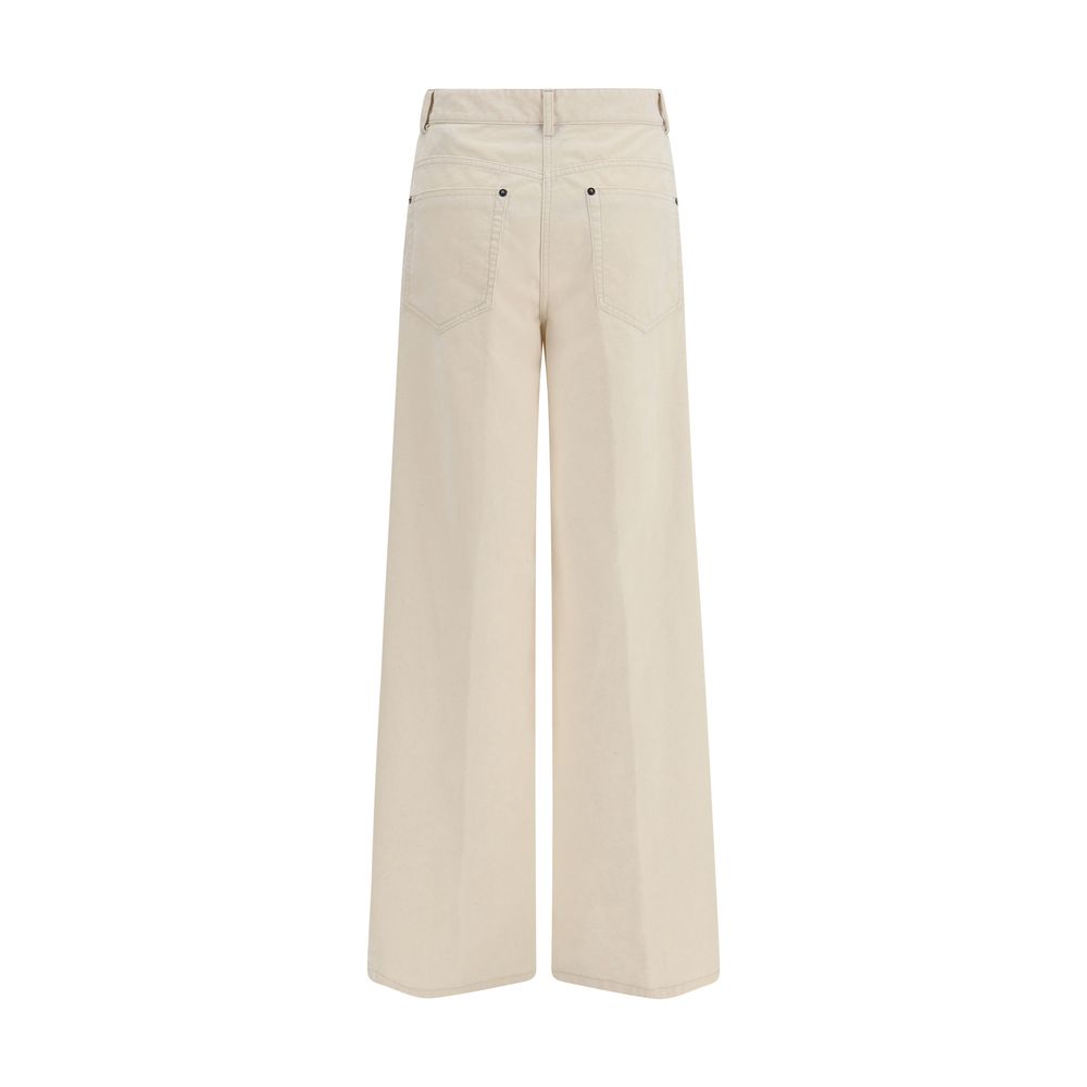 White Cotton Jeans Denim