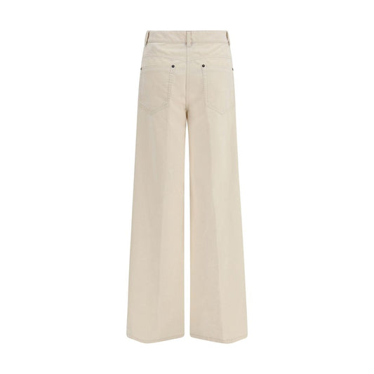 White Cotton Jeans Denim