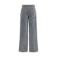 Gray Cotton Jeans Denim