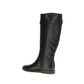 Black Calf Leather Bos Taurus Lace-Up Boots
