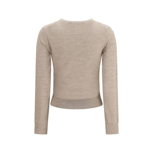 Beige Wool Oves Aries Sweatshirt