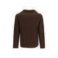 Brown Wool Oves Aries Full-Length Jacket