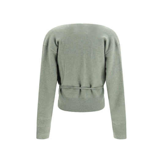 Bicolor Cashmere Cardigan