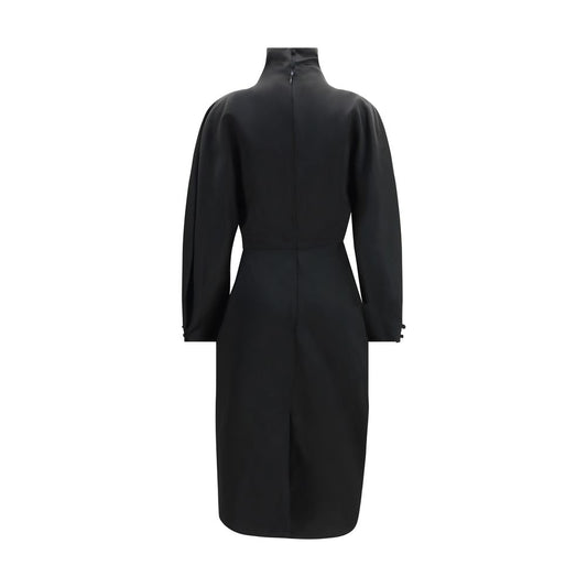 Black Acetate Cocktail Dress