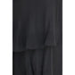 Black Silk Casual Pants