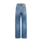 Blue Cotton Jeans Denim