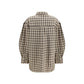 Beige Cotton Dress Shirt