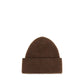 Brown Alpaca Vicugna Pacos Beanie