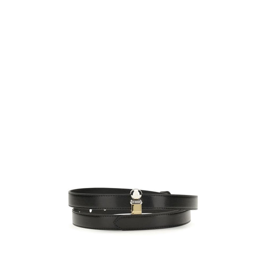 Black Calf Leather Bos Taurus Regular Belt