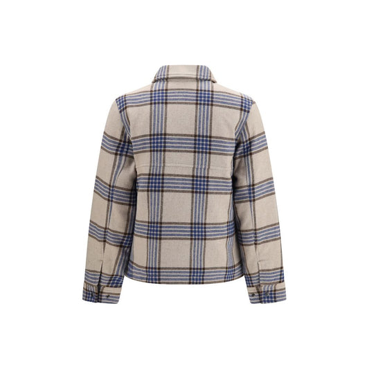 Beige Wool Oves Aries Shell Jacket