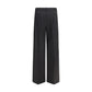 Gray Wool Oves Aries Casual Pants
