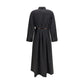 Gray Wool Oves Aries Casual Dress