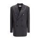 Gray Wool Oves Aries Blazer