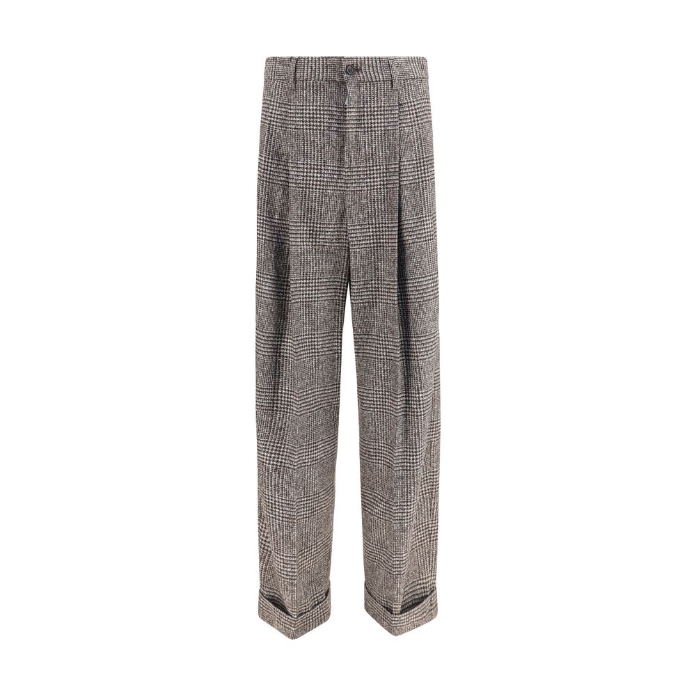 Brown Alpaca Vicugna Pacos Pants