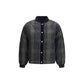 Black Polyester Bomber