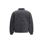 Black Polyester Bomber