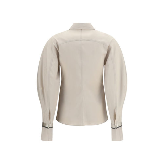 Beige Cotton Shirt
