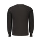 Black Cotton Menswear Sweater