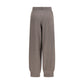 Gray Wool Oves Aries Casual Pants
