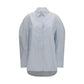 Blue Cotton Dress Shirt