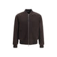 Brown Wool Oves Aries Bomber