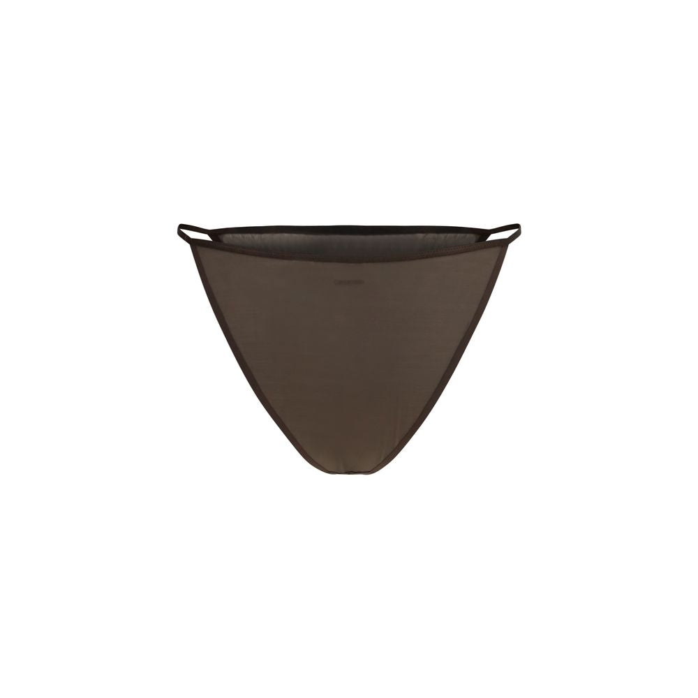 Brown Nylon Pantie