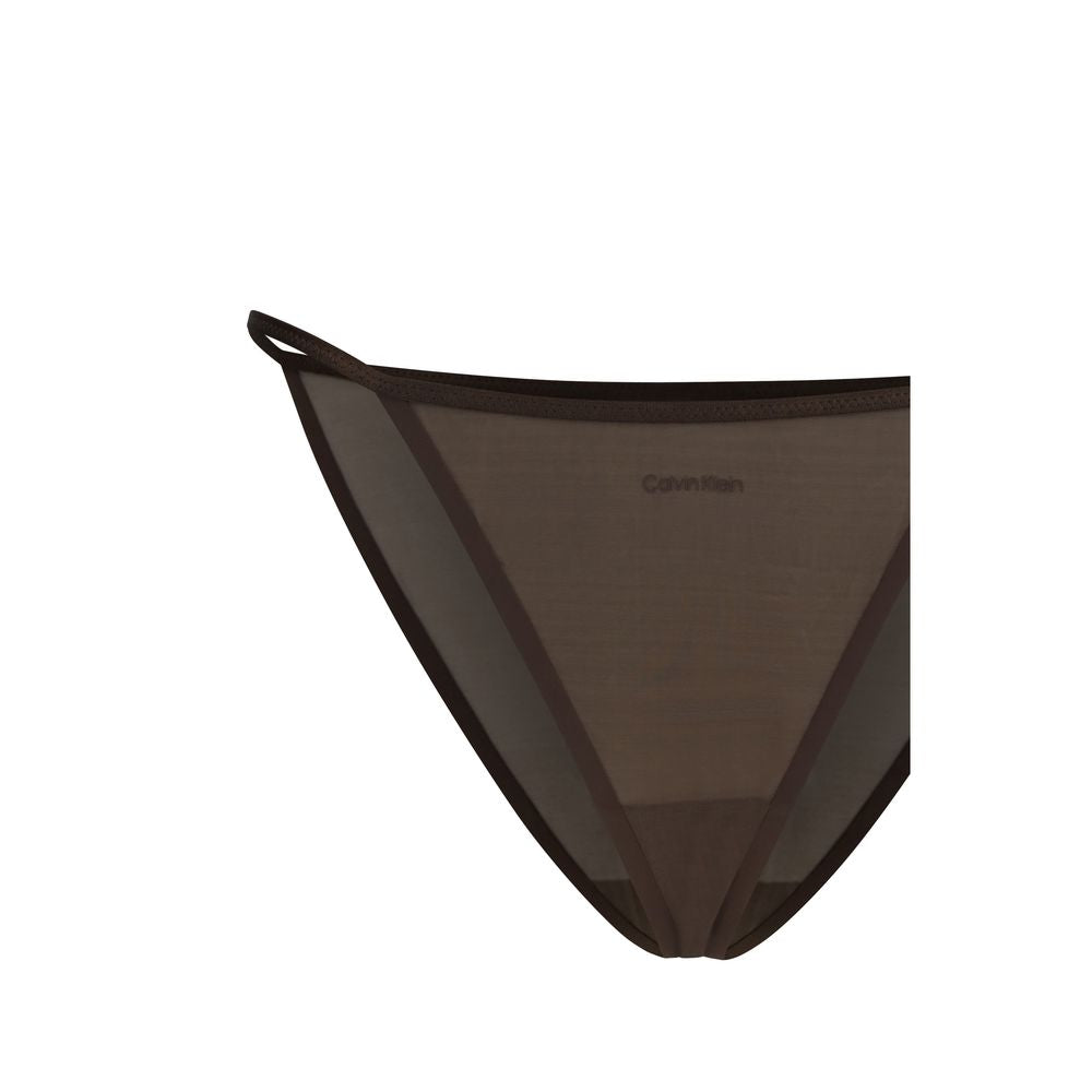 Brown Nylon Pantie