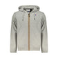 Gray Polyester Men Sweatshirt
