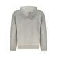 Gray Polyester Men Sweatshirt