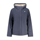 Blue Polyester Women's Jacket