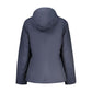 Blue Polyester Women's Jacket