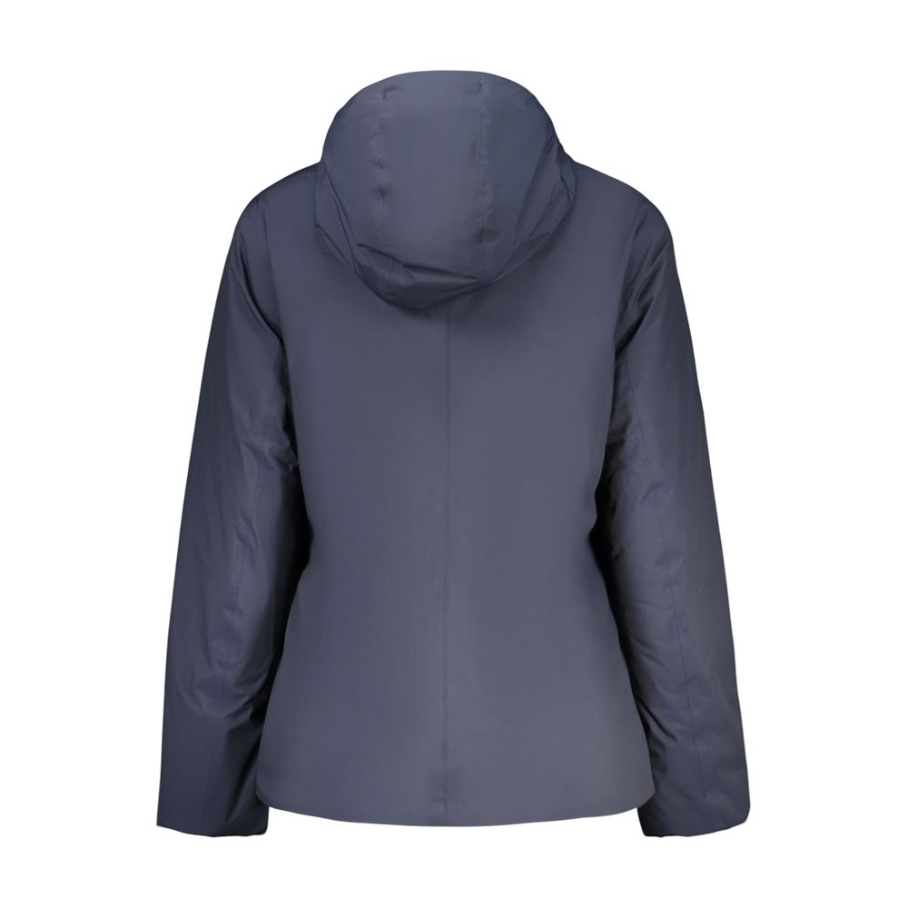 Blue Polyester Women's Jacket