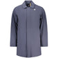 Blue Polyamide Men's Jacket