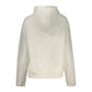 White Polyester Women's Sweatshirt