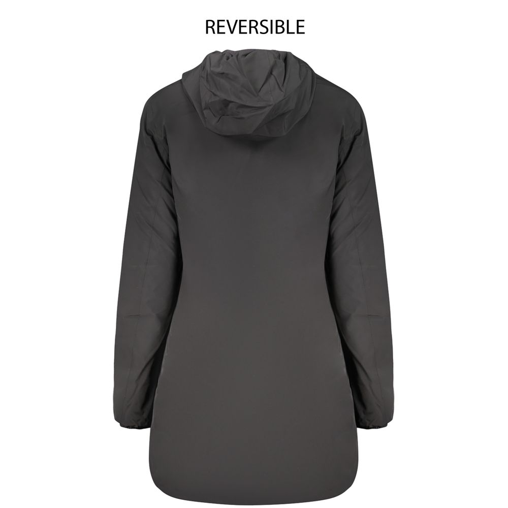 Black Nylon Womens Jacket