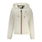 White Polyester Women's Sweatshirt