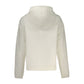 White Polyester Women's Sweatshirt