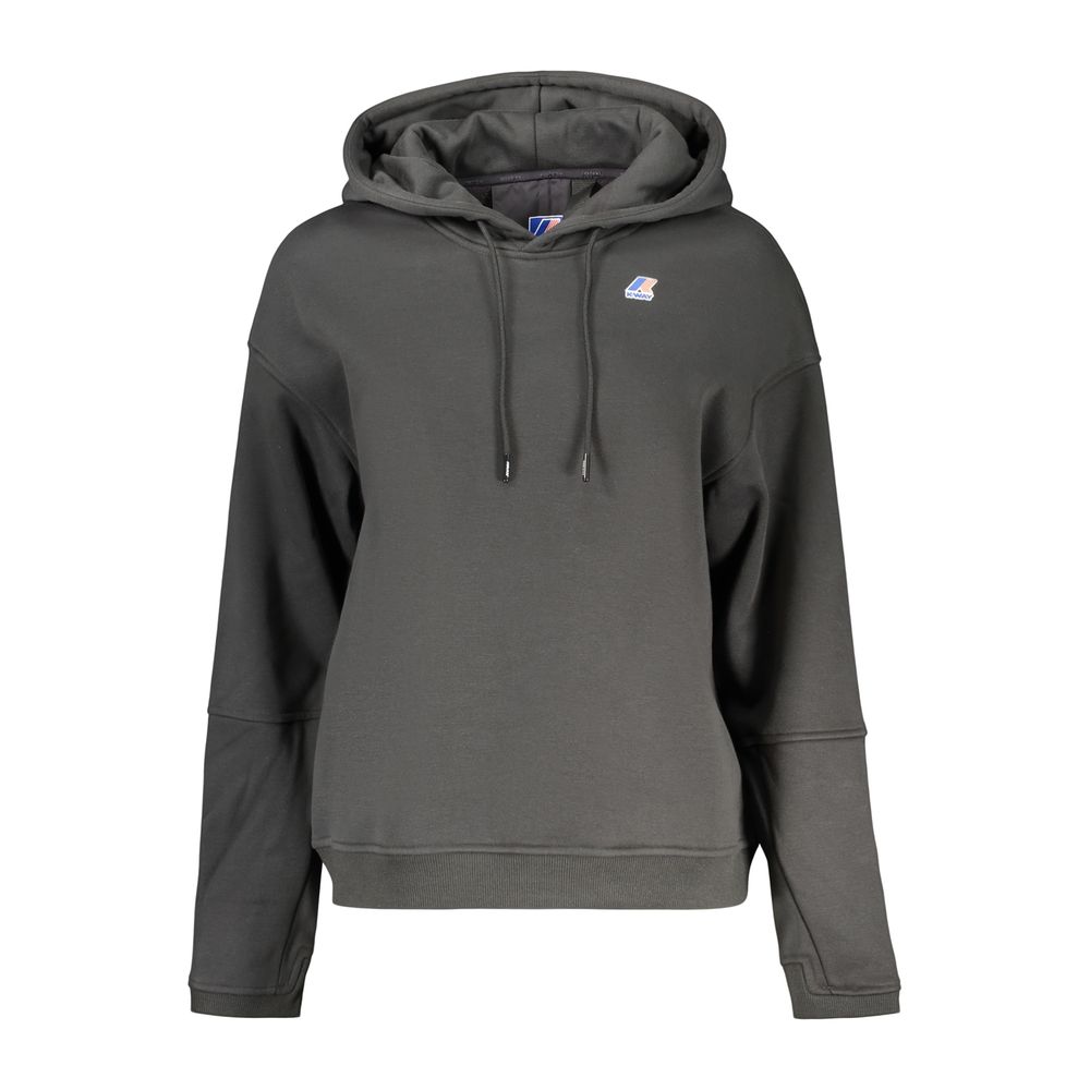 Black Polyester Men's Sweatshirt