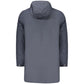 Blue Polyester Men's Jacket