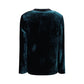 Bicolor Viscose Full-Length Jacket